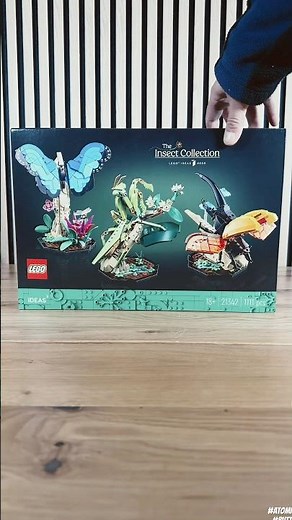 LEGO Ideas 21342 – Insect Collection in Stunning Detail #shorts #lego