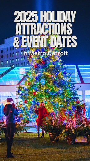 Metro Detroit’s 2025 HOLIDAY ATTRACTION DATES (mark your calendars)! 👇 The most magical events of the year are just around the corner — From twinkling light trails to Santa meet-and-greets, here are the must-see holiday events to mark on your calendar NOW before they sell out. ✨Wayne County Lightfest @ Hines Drive (Nov 20 – Dec 24) 🦃 Thanksgiving Day Parade, Detroit (Nov 27) 🏈 Detroit Lions vs. Green Bay Packers @ Ford Field (Nov 27) 🧝 A Christmas Story @ Fox Theatre (Nov 14-16) 🎁 Detroit H