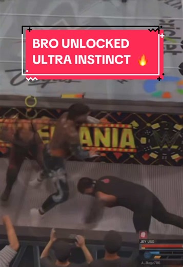 Bro Unlocks Ultra Instinct in WWE 2K25