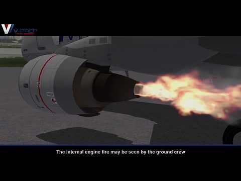 V-Prep: A320 Engine Fire Procedure