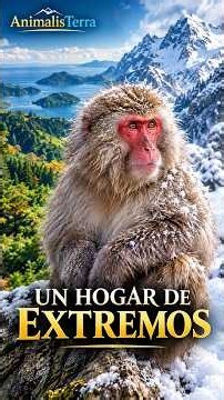 MACACO JAPONÉS: El mono que vive entre nieve y montañas 🐒❄️ | #AnimalisTerra