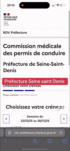 Rendez-vous disponibles à la préfecture de Seine-Saint-Denis