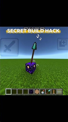 secret build hack 😲 #shortvideo #trendingshorts #minecraftshorts