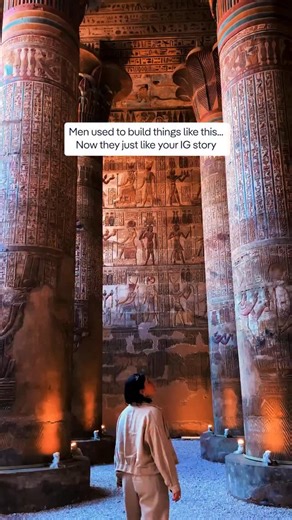 BEAUTIFUL DESTINATIONS on Instagram: "Some places make you rethink what humans are capable of. The Temple of Esna in Egypt is one of the country’s most beautifully preserved ancient sites, known for its towering sandstone columns and richly detailed ceiling carvings that were hidden for centuries beneath layers of soot and sand. Dedicated to the ram-headed god Khnum, the temple dates back to the Ptolemaic and Roman periods, with hieroglyphs that remain strikingly clear thousands of years later. 