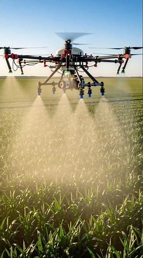 The Farmer Who Uses Drones to Grow Crops 🚁🌾