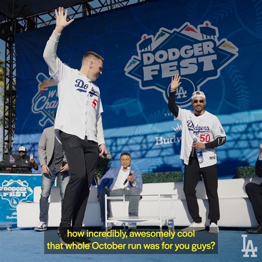 Saturday with the Boys in Blue. The 2025 DodgerFest is presented by Budweiser! | Los Angeles Dodgers