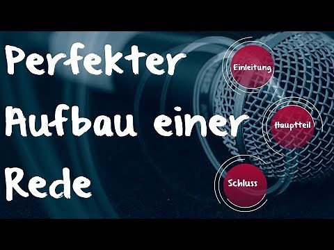 Aufbau einer Rede / Präsentation ✅ Tipps & Beispiele