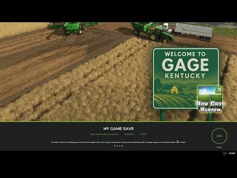 FS25 EP.1 Red farm Gage Kentucky Map ... Mod updates