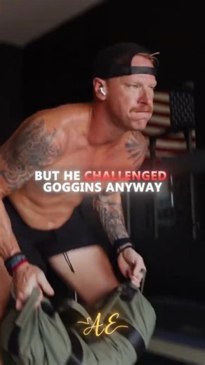 He challenged DAVID GOGGINS to an Ultra Marathon 🏆🎖️