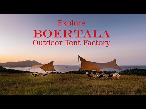 Explore the birth process of outdoor tents