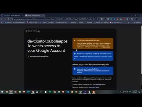 Build Dynamic Google Sheets Templates in Bubble.io (Sheets API + OAuth Automation)