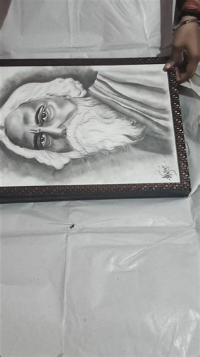 Main Fine Arts work!! Fine arts practical class 12 #artwork #framework #sketch #painting #dopamine