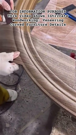 Perfecting Wood Veneer Techniques #woodworking #woodcraft #veneer #furnituremaking #carpentry#shorts