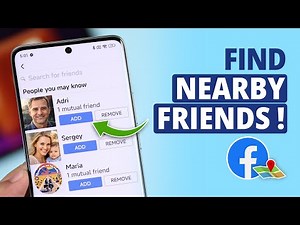 How to Find Nearby Friends on Facebook! [See]