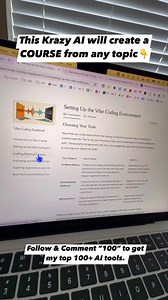 99K views · 713 reactions | This AI will turn any topic you want to learn into an online course. #ai #aitools #reels | i Social You | Facebook