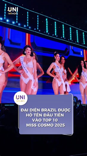 Top 10 Miss Cosmo Brazil 2025: Chúc mừng các thí sinh!