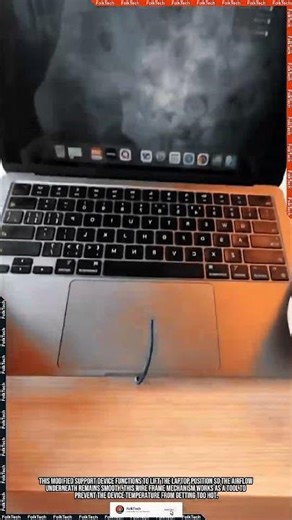 DIY Hanger Laptop Stand Tool: Improving Device Airflow With Steady #tool #tools #innovation