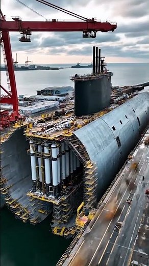 Inside the Construction of a Nuclear Submarine | How Submarines Are Built