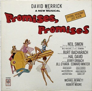 Burt Bacharach , Lyrics By Hal David / Starring Jerry Orbach, Jill O'Hara, Edward Winter , Presented By David Merrick - Promises, Promises (Original Broadway Cast Album)