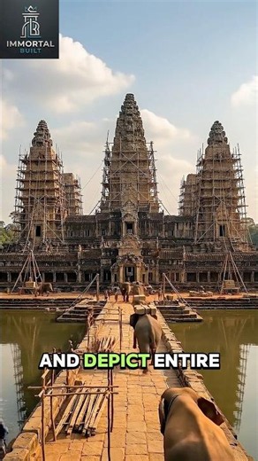 The Real Story of Angkor Wat | Built in 1113, Lost for 400 Years #shorts
