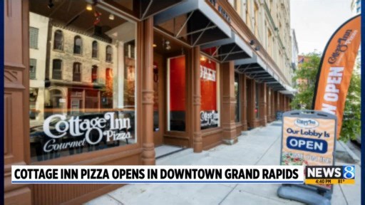 Cottage Inn Pizza opens in downtown Grand Rapids