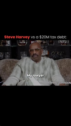 ADVICE FROM CEOs on Instagram: "In 2008, Steve Harvey encountered a financial nightmare when he discovered he owed the IRS approximately $22 million in back taxes, stemming from fraud by his accountant. The accountant’s sudden death uncovered seven years’ worth of signed tax forms left on the floor, with checks stapled to them, while the accountant or associates had withdrawn matching funds from Harvey’s accounts without filing the returns or remitting payments. To resolve the debt, Harvey commi