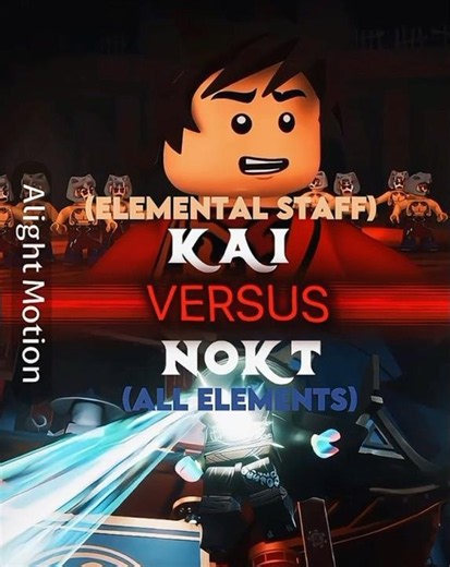 Ninjago Kai (SOE) vs Nokt (AE) #ninjago #ninjagoedit #edit #wis