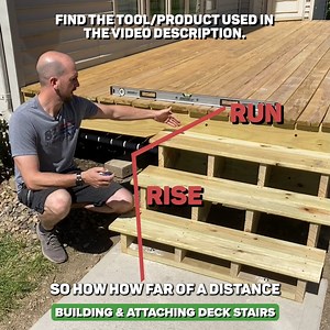 327K views · 1.5K reactions | Deck stairs can be a little...