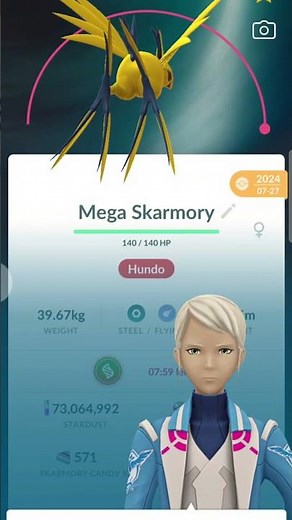 Pokémon GO: Mega Evolving Skarmory/Faire d'évolution mega de Skarmory