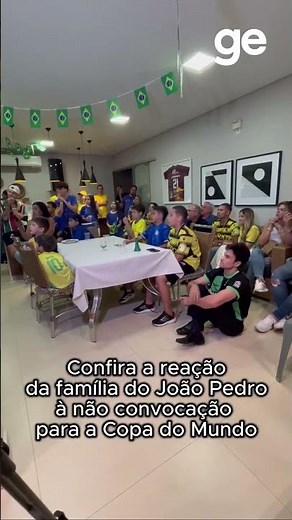 Joao Pedro's family's reaction to his exclusion from the BRAZIL WORLD CUP squad