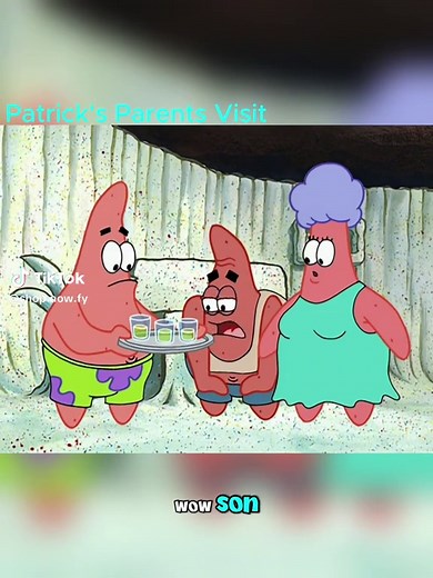 Patrick’s Parents Visit: Funny SpongeBob Clip