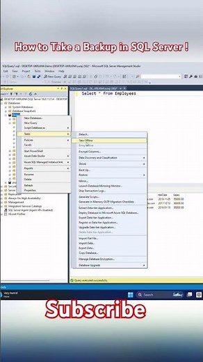How to Take a MSSQL Database Backup in SQL Server (Step-by-Step)