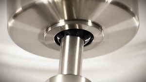 Hampton Bay Madison II 52 in. Indoor Brushed Nickel Downrod Mount Ceiling Fan with Adjustable White LED and Remote Included AK621C-BN