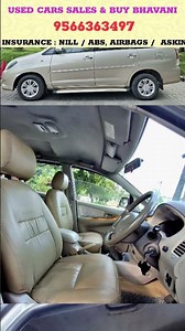 TOYOTA INNOVA V 2010 MODEL CAR FOR SALES 9566363497