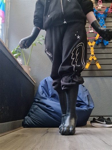 Should I save up and buy a pair? 🐾 @FURRJOI #furrjoi #paws #baileystarpup #furry #pup