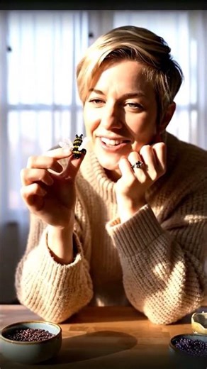 3D Beaded Honey Bee Tutorial1 Short