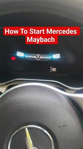 how to start Mercedes Maybach #viralvideo #shortsyoutube #mercedesbenz #carenthusiast