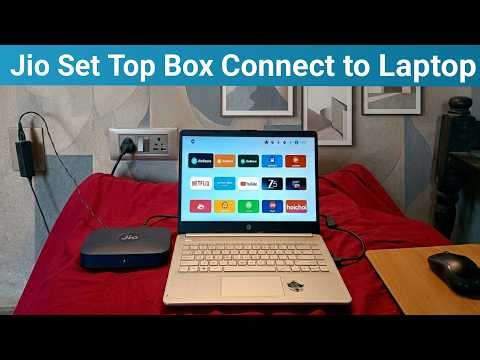 How to Connect Jio Setup Box to Laptop | Jio Set Top Box Connect to Laptop |Jio AirFiber Set Top Box