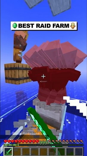 Minecraft Raid Farm 1.21.4! #shorts