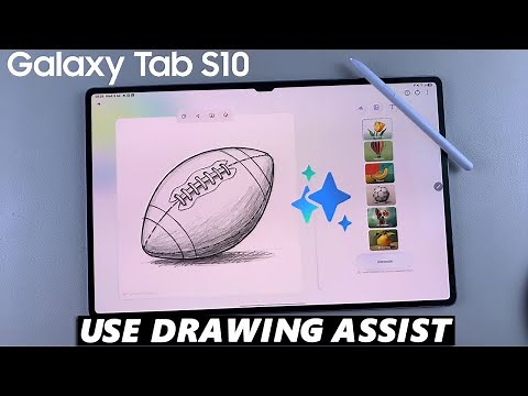 How To Use Drawing Assist On Samsung Galaxy Tab S10 / S10 Ultra