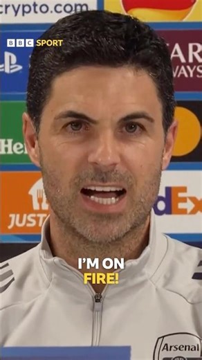 🔥Mikel Arteta's passionate press conference | BBC Sport