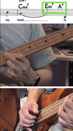 7th Chord Jazz Bass Exercise