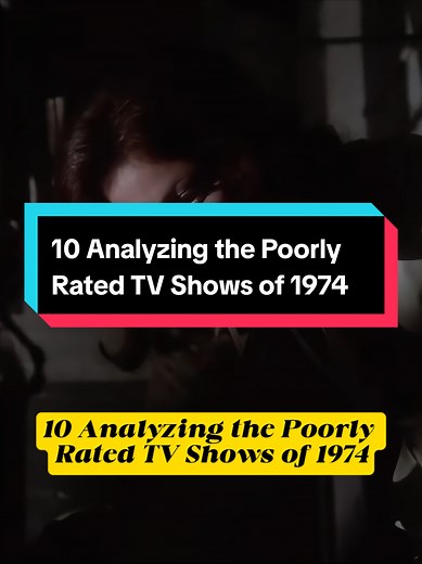 Analyzing Poorly Rated TV Shows from 1974