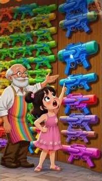 Learn English Conversation at a Colour Shop | Holi Special | Kids Learning Video 🎨🌸