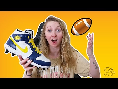 HOW TO MAKE CUSTOM FOOTBALL CLEATS!