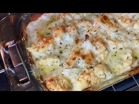 Creamy Cauliflower Cheese Bake Perfect for Dinner! Cauliflower Au Gratin