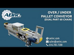 AEI Over Under Pallet Conveyor - Dual Part 60 Chain (4415)