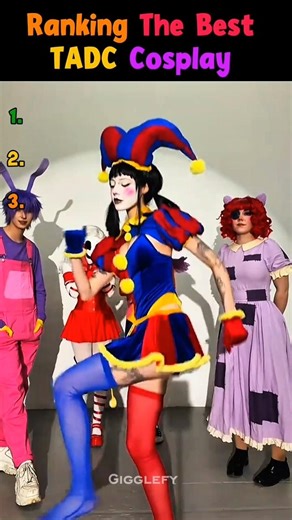 The Best The Amazing Digital Circus Cosplay Ranked ✨ (Don't blink or you'll miss the ending) Part 3