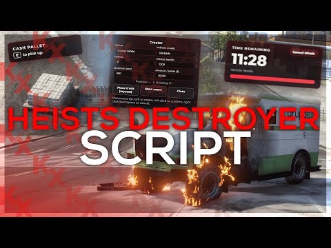 kxHeistDestroyer | The Best FiveM Heists creator in 2025 !