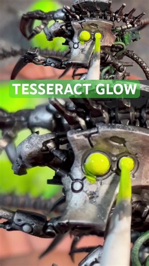 TESSERACT GLOW#miniaturepainter #miniature #warhammer40k